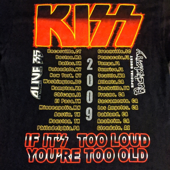 KISS ALIVE 35 Tour Shirt - Picture 5 of 5